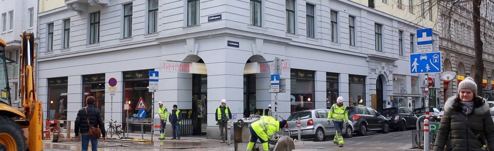 U2 neu: Hört mal, wer in Neubau baggert!