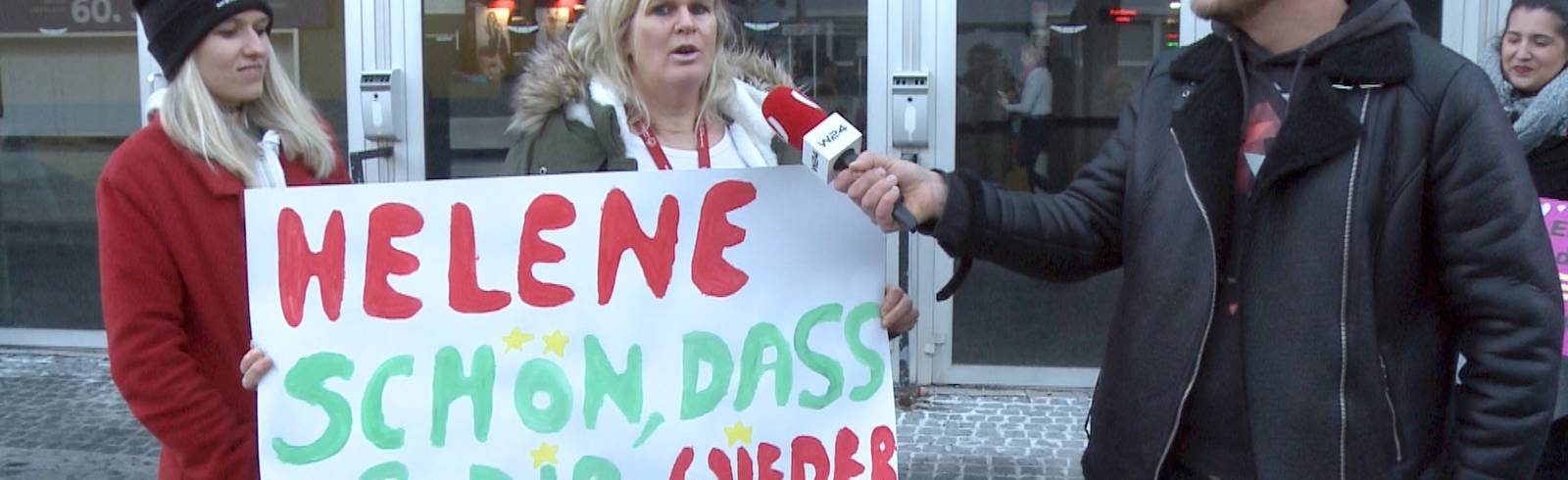 "Schön, dass du wieder gesund bist!"