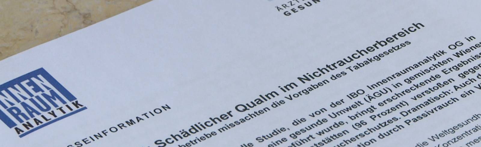 Feinstaub: Auch Nichtraucherbereiche gefährdet