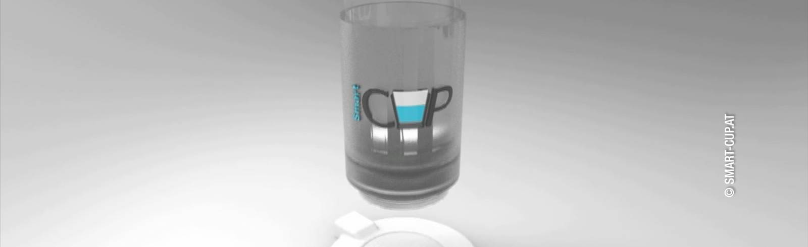 Smart-Cup: HTL Schüler revolutionieren das Wasser-Glas