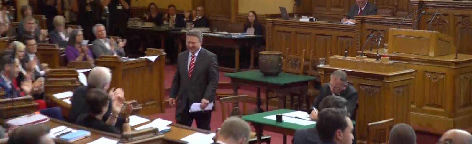 Die Höhepunkte der Rede des neuen Bürgermeisters