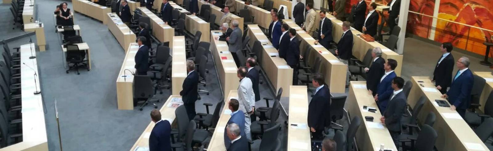Eklat: Frauen verlassen wegen Pilz den Plenarsaal des Parlaments
