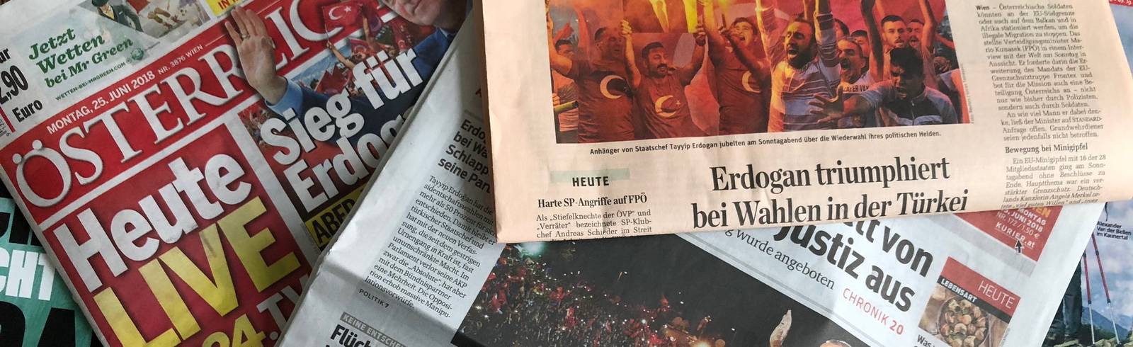 Türkei-Wahl: Feier in Favoriten