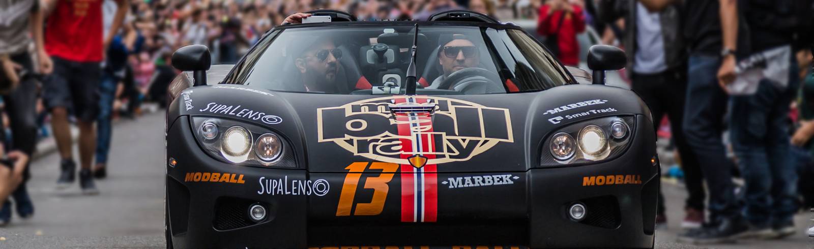 Luxusauto-Rallye "Modball" steuert auf Wien zu
