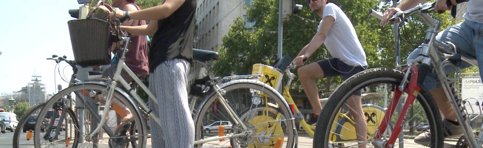 Wagramer Straße: Zweiter Pop-up Radweg öffnet