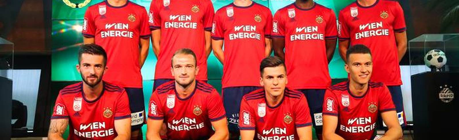 Neue Dressen für Rapid Wien