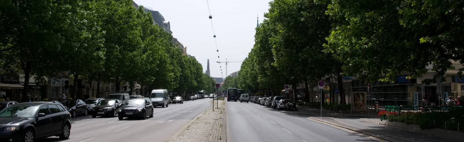 Praterstraße: "Pop-up-Radweg - bis Ende August