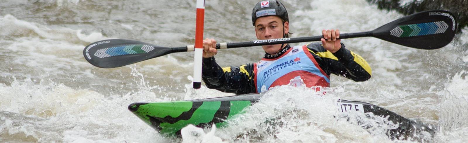 Wildwasserslalom auf der Donauinsel