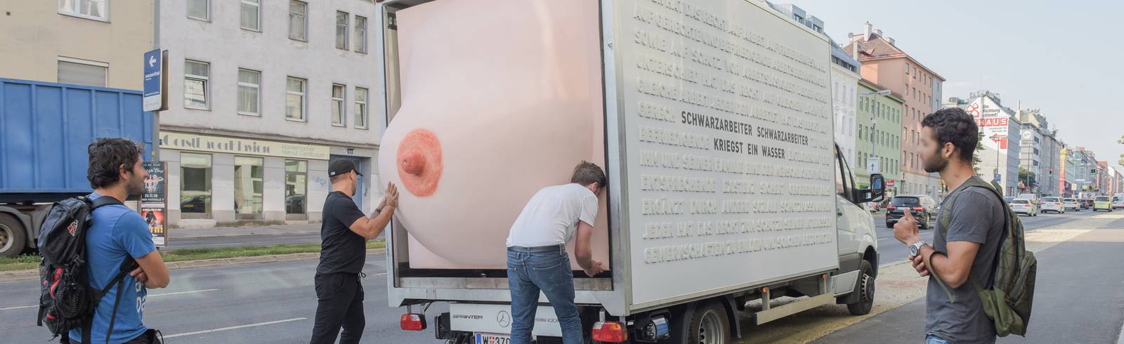 Ein "Trinkbusen" für den Arbeiterstrich