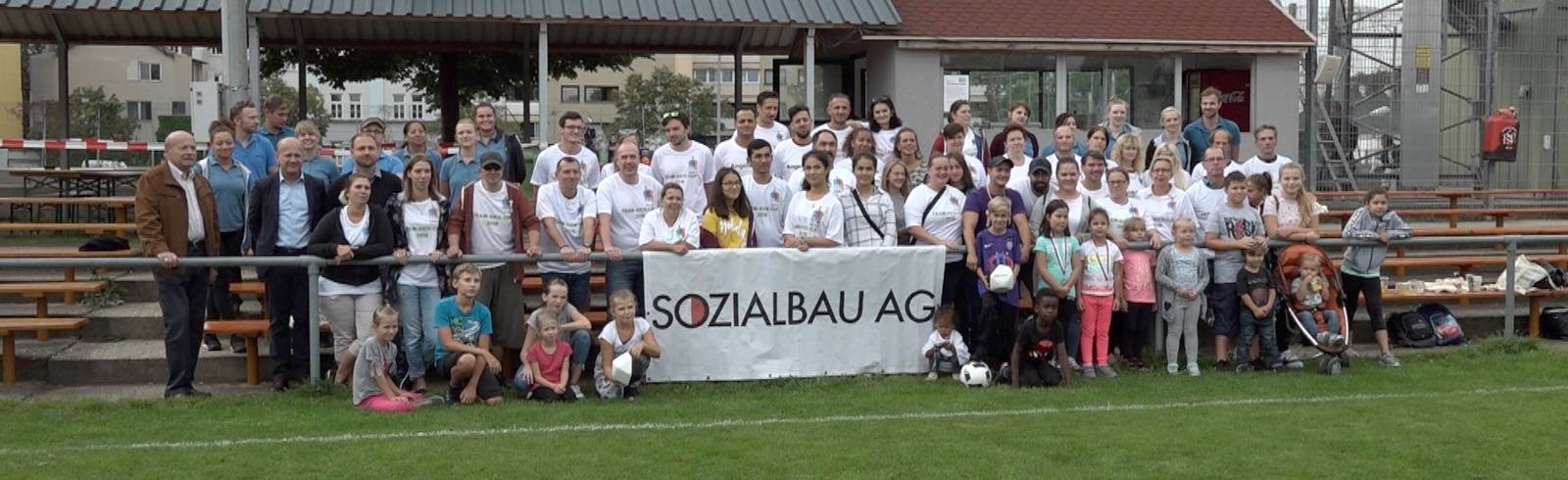 Sozialbau: Team Kick mit Spaß!