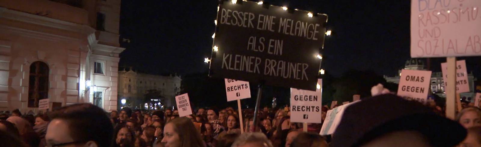 Donnerstagsdemos: "Wir sind alle betroffen"