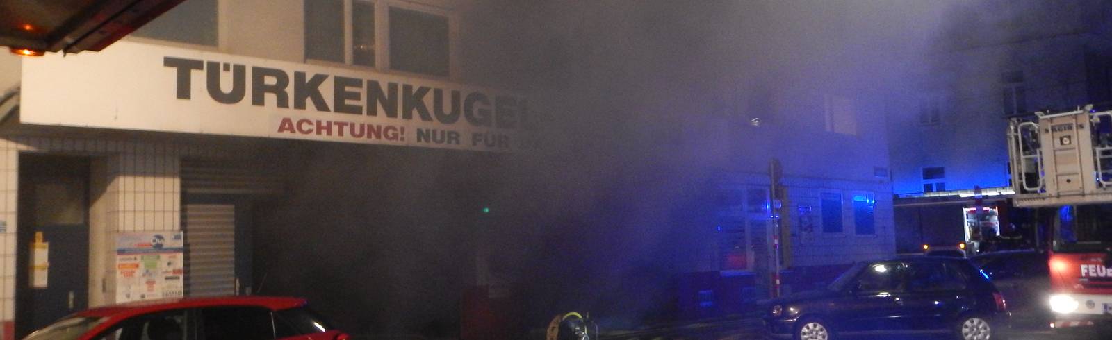 Brand in einer Tiefgarage in Wien-Mariahilf