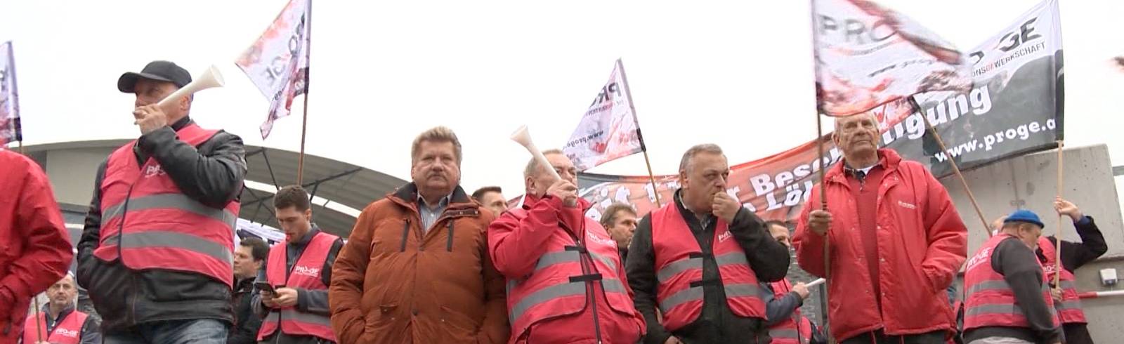 Warnstreiks bei Metallern