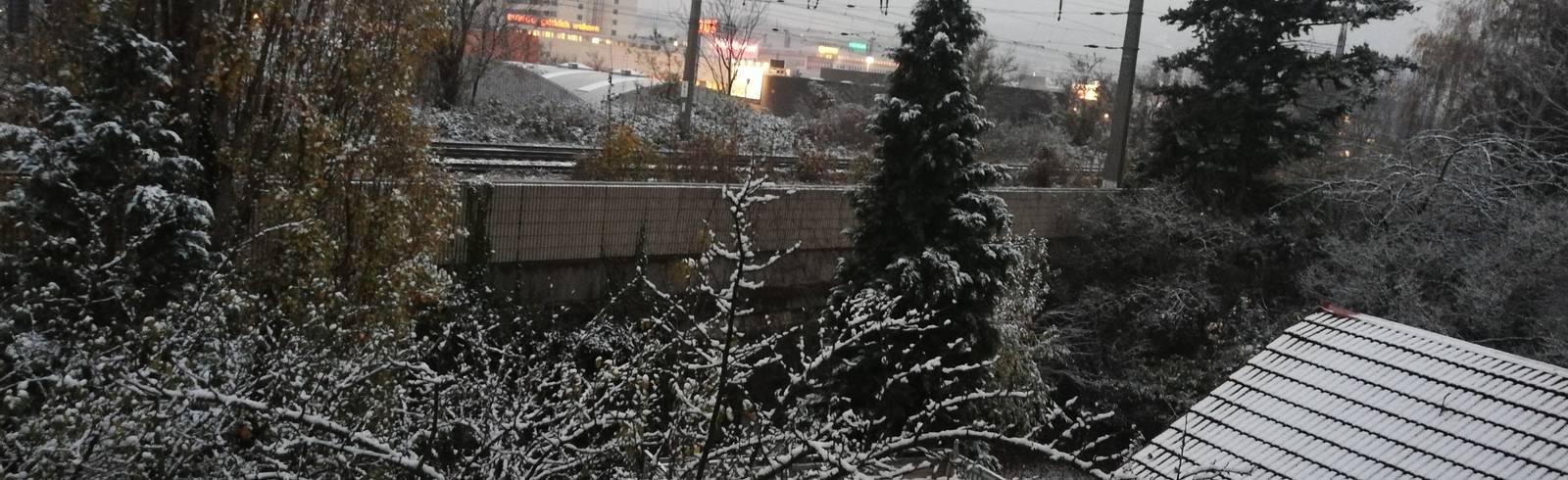 Überraschender Wintereinbruch in Wien