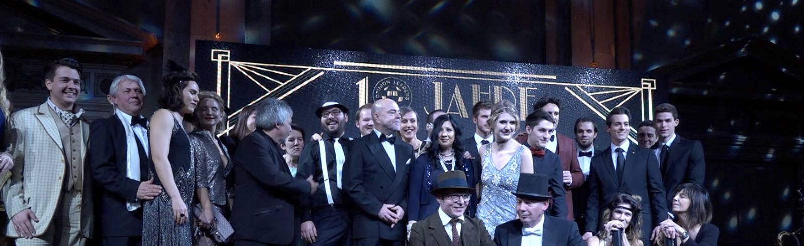 Jubiläumsparty der Meinungsführer