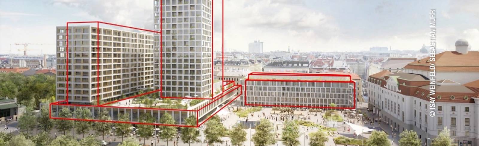 Umstrittenes Heumarkt-Hochhaus kommt so nicht