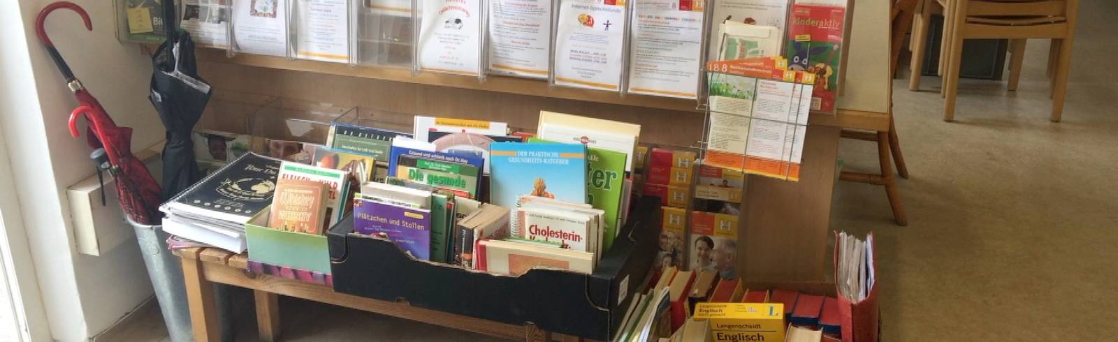 W24-Bezirksflash: Bücherflohmarkt
