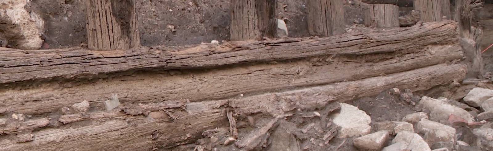 Historischer Fund in der Innenstadt