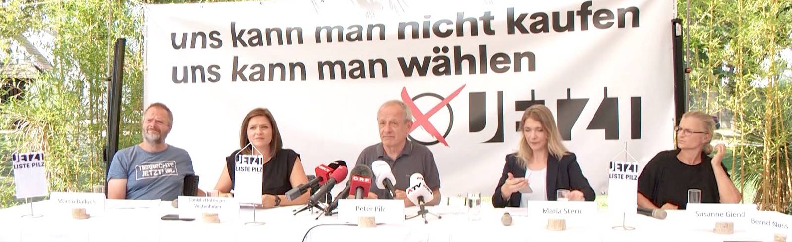 Liste JETZT will Rechtsstaat verteidigen