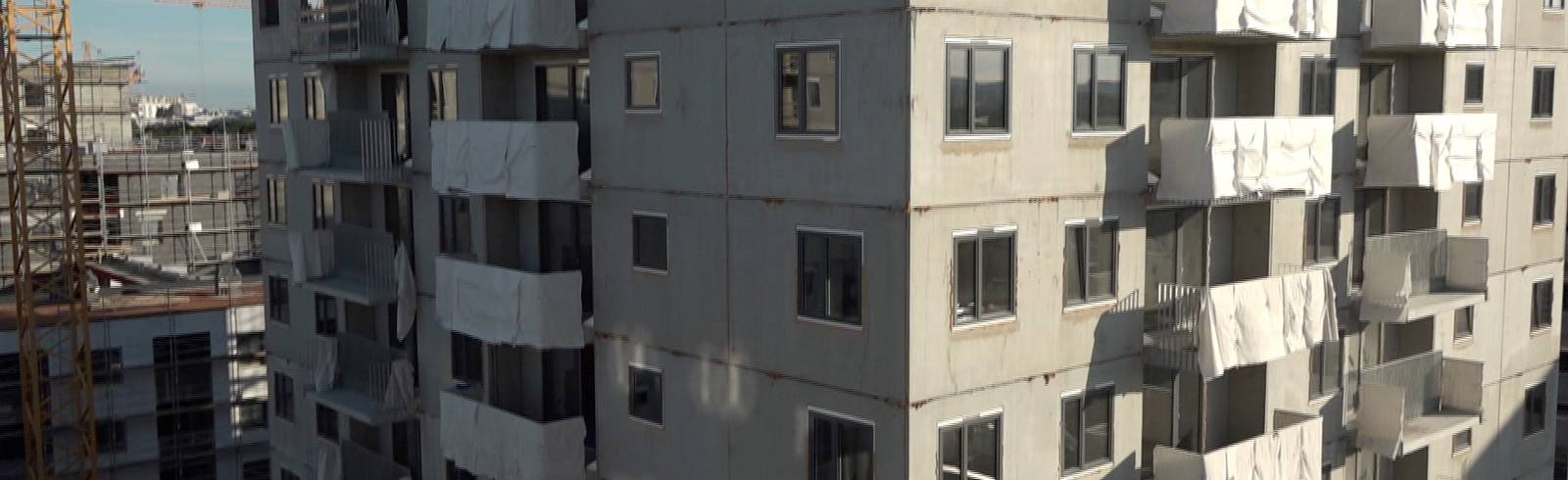 Floridsdorf: Gleichenfeier für "Am Park"