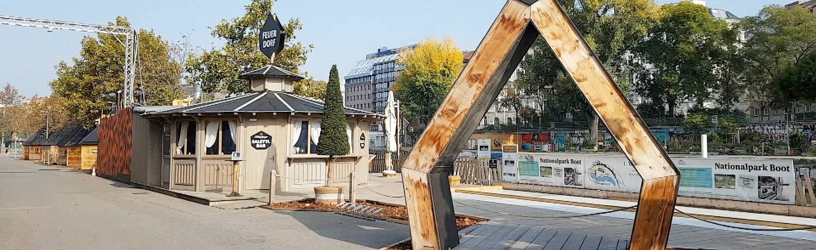 Bezirksflash: Wintergrillen im Feuerdorf