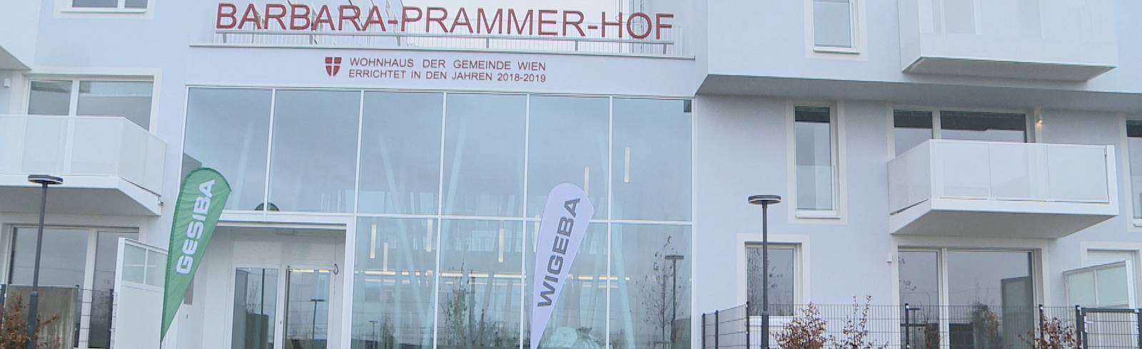 Prammer-Hof: Erster neuer Gemeindebau fertig