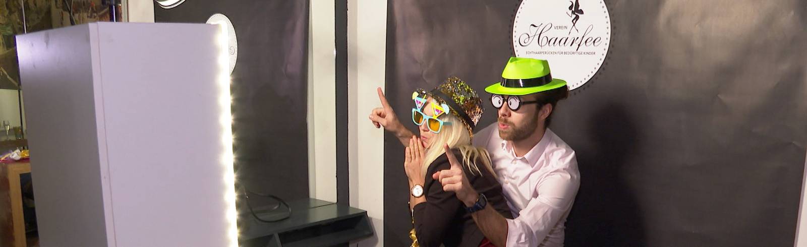 Charity Punsch für den Verein Haarfee