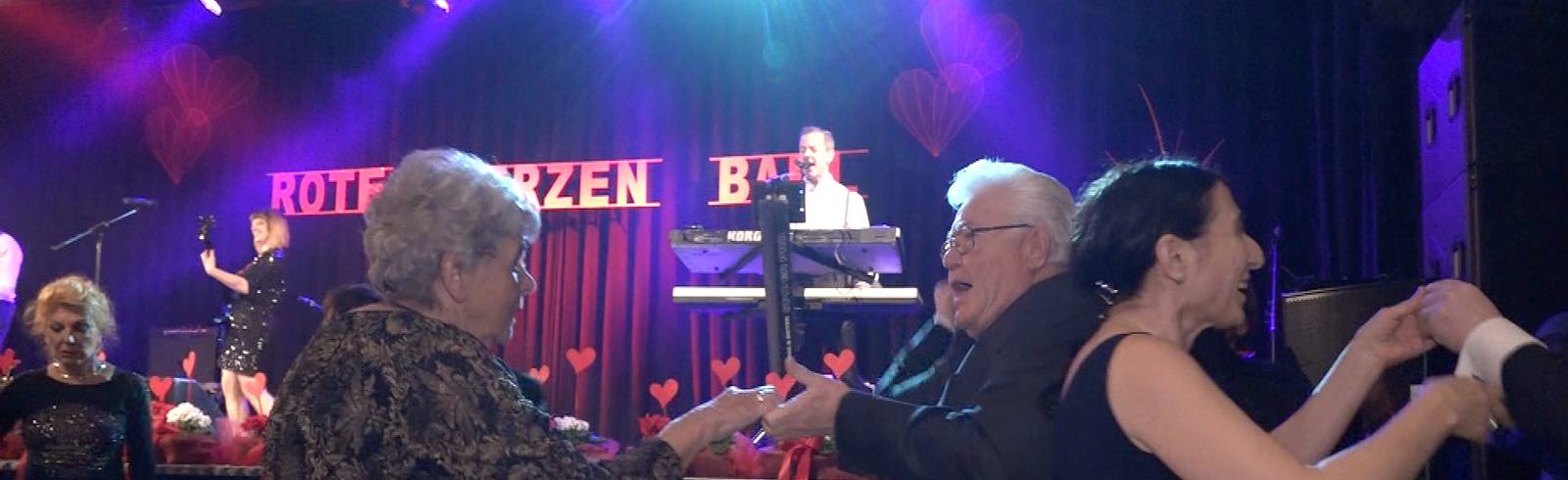 Rote Herzen in Simmering