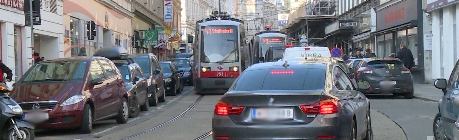 Weniger Falschparker in Wien