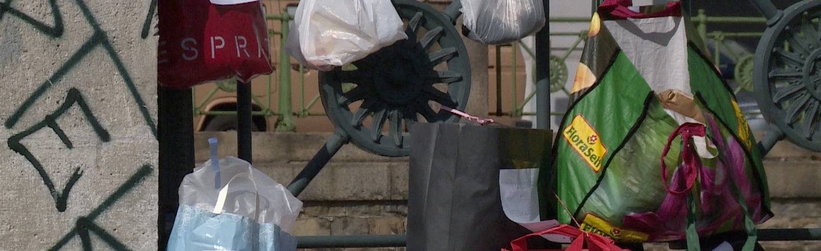 Gabenzaun: Spenden für Obdachlose
