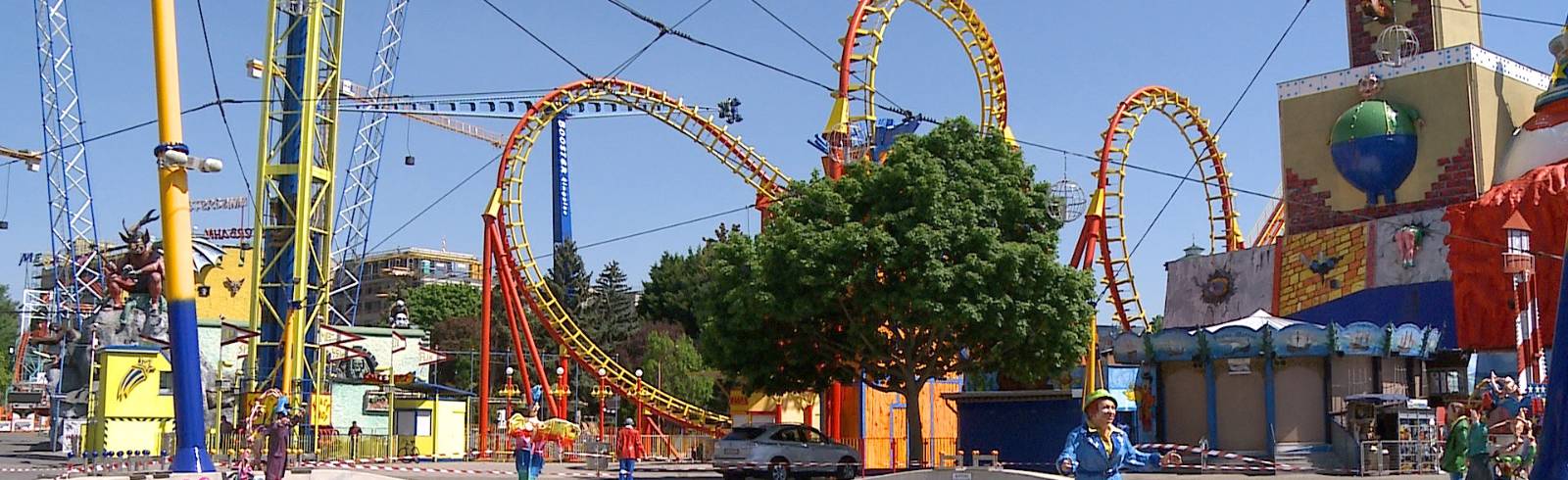 Blackout setzte Prater und Fußball zu