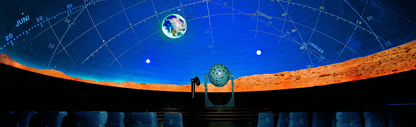 Das Planetarium Wien hat wieder geöffnet