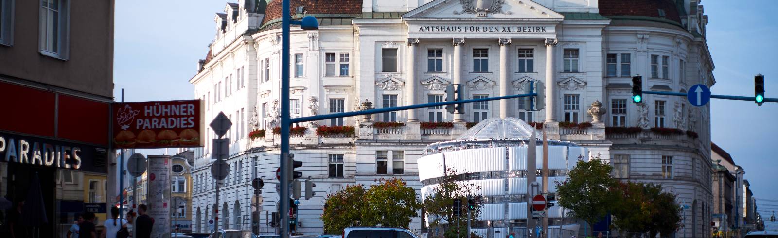 Bezirksflash: Aufblasbares Museum in Floridsdorf