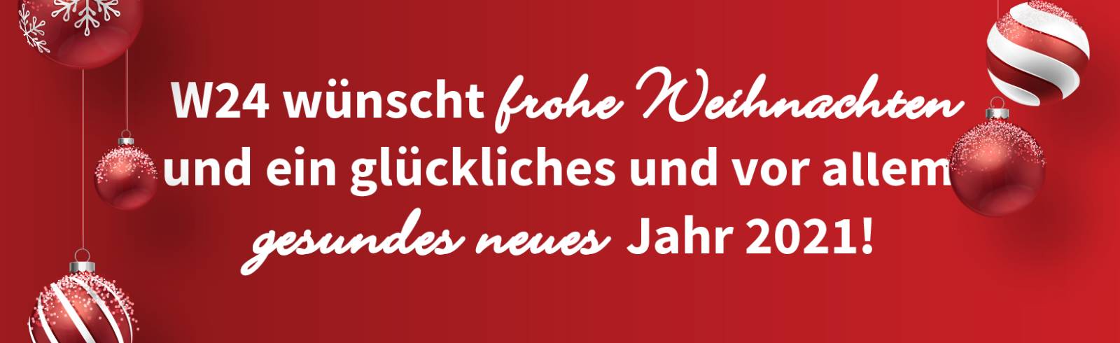 Die W24-Redaktion wünscht...