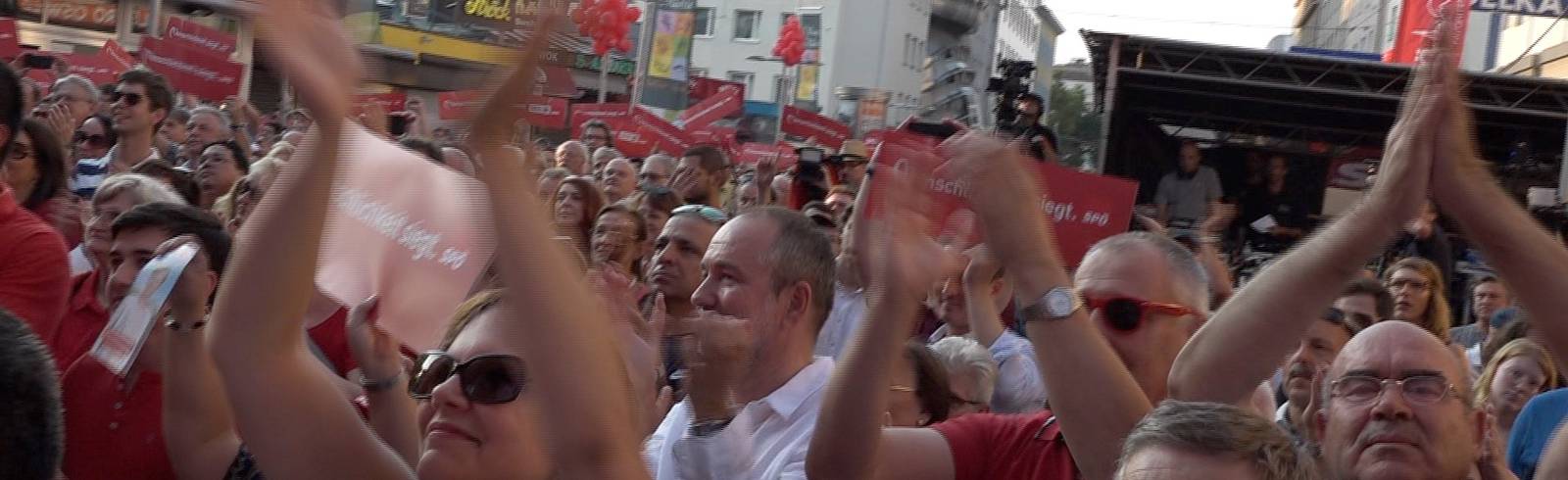 SPÖ-Wahlkampfauftakt mitten in Favoriten