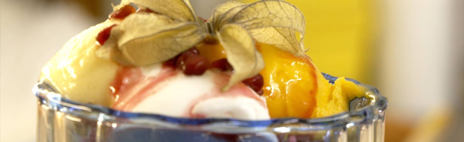 Das Geschäft mit Eis läuft heiß