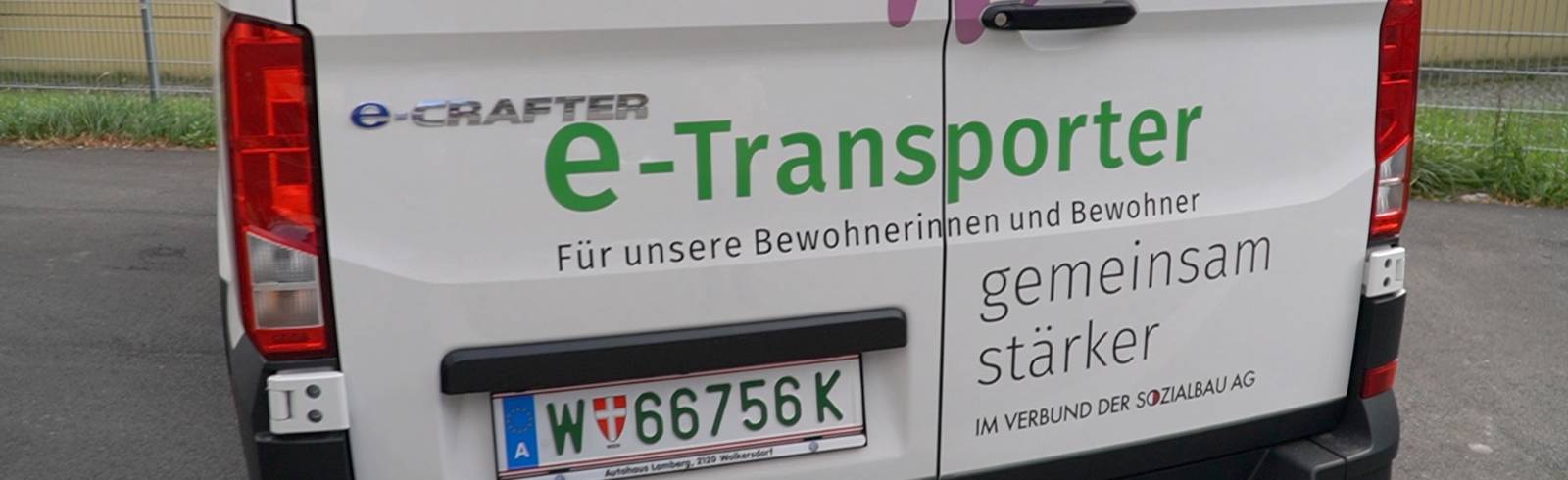 Neuer E-Transporter für Sozialbau-Community