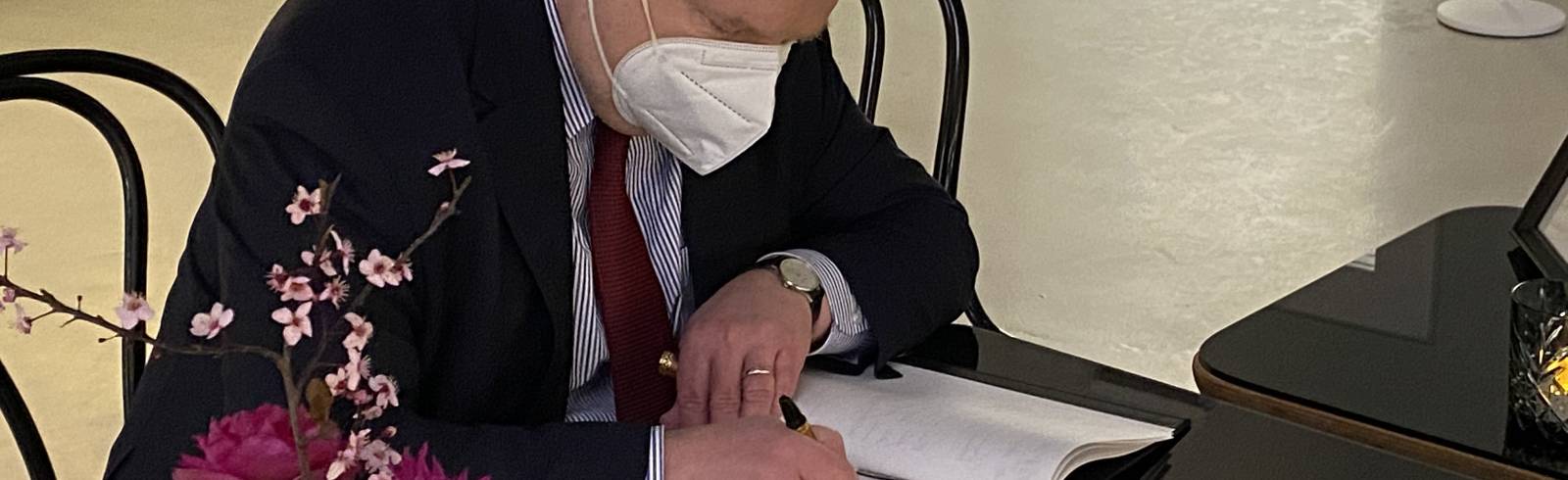 Bürgermeister erwies Brauer die letzte Ehre