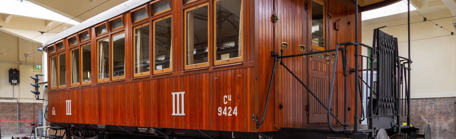 Bezirksflash: 123-jährige Bahn im Verkehrsmuseum