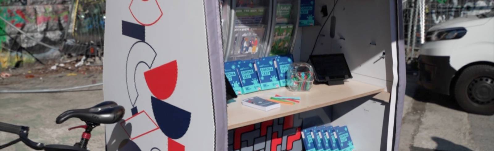 Ab heute gratis Gurgeltests in der Innenstadt