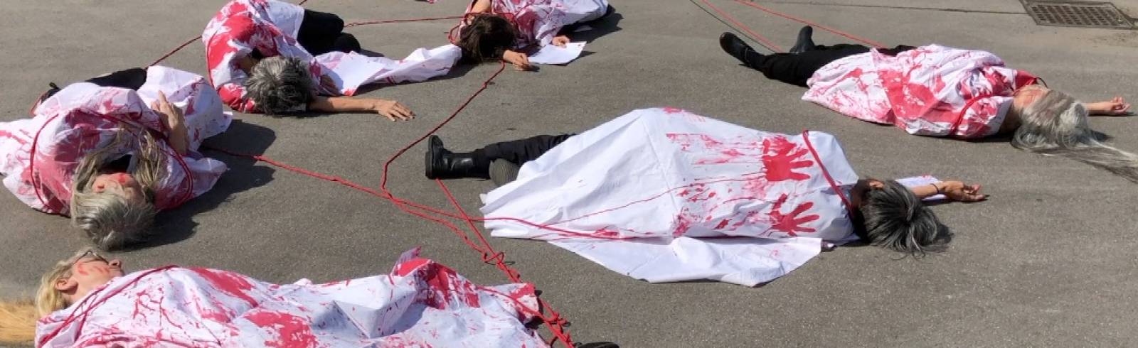 "Weg mit dem Patriachat": Protest gegen Femizide