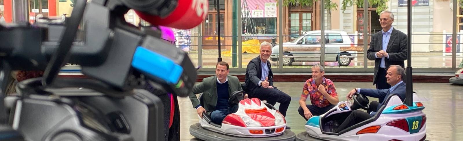 Prater: Zutrittstests für Fahrgeschäfte