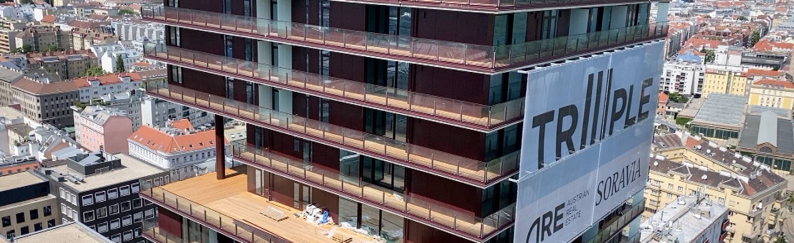 Triiiple: Wohnen im 100-Meter-Turm