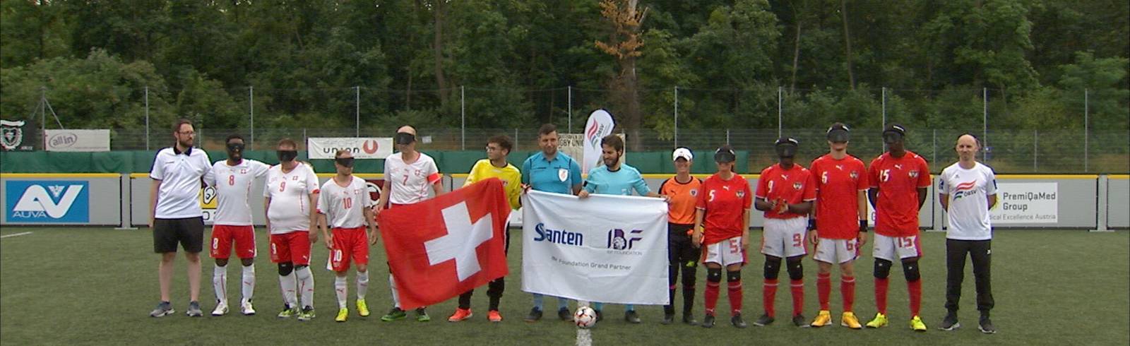 Blindenfußball: Österreich unterliegt Schweiz