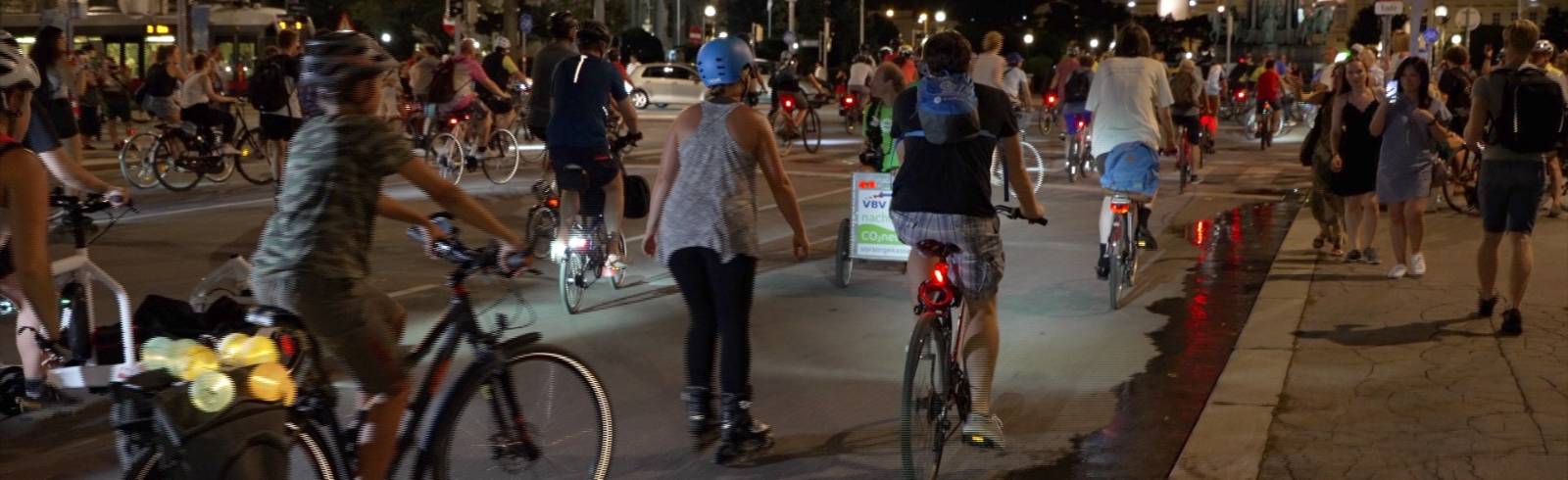 Klimademo auf Inline-Skates