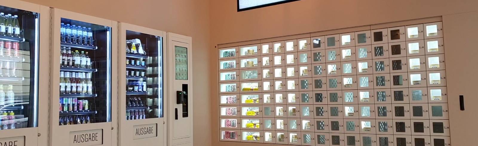 Bezirksflash: Menü aus dem Automaten