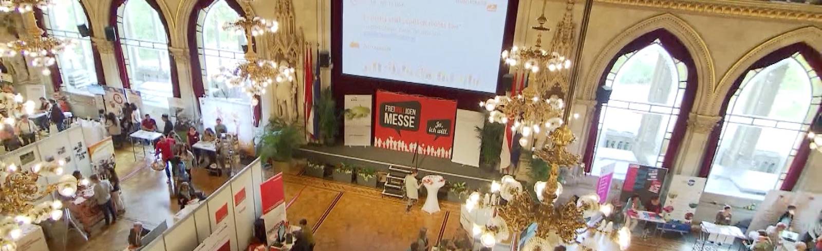 Freiwilligenmesse im Rathaus