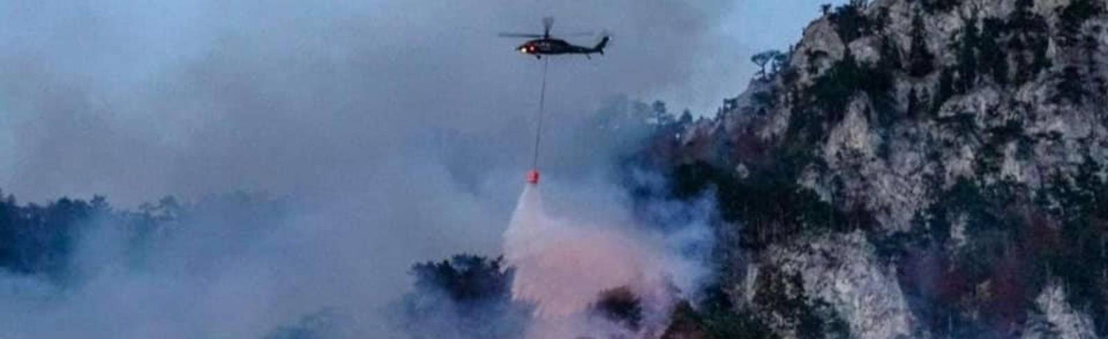 Großer Waldbrand im Rax-Gebiet