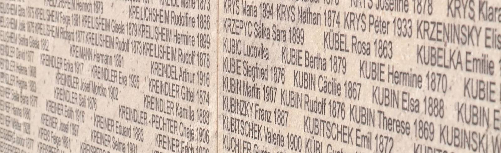 Gedenkmauer für Opfer der Shoah eröffnet