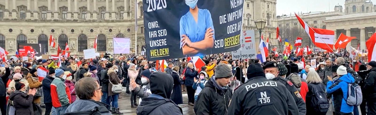 Demos in Wien am Wochenende erst ab 18 Uhr